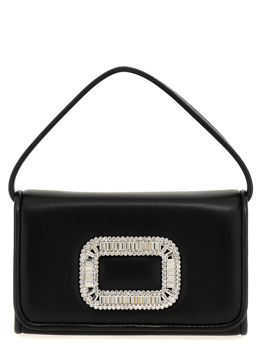 Roger Vivier Black Lamb Leather Handbag