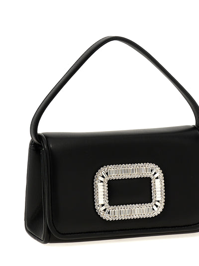 Roger Vivier Black Lamb Leather Handbag
