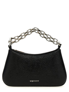 Alexander McQueen Black Lamb Leather Handbag