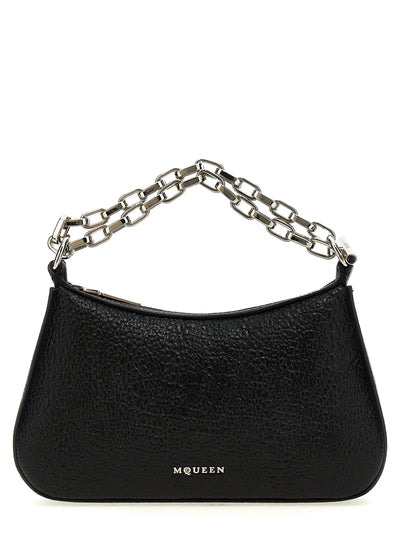 Alexander McQueen Black Lamb Leather Handbag