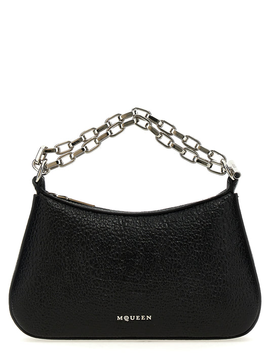 Alexander McQueen Black Lamb Leather Handbag