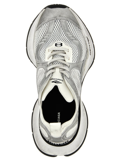 Balenciaga Gray Polyester Athletic Sneakers