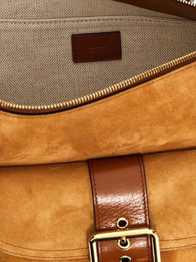 Chloé Brown Calfskin Shoulder Bag