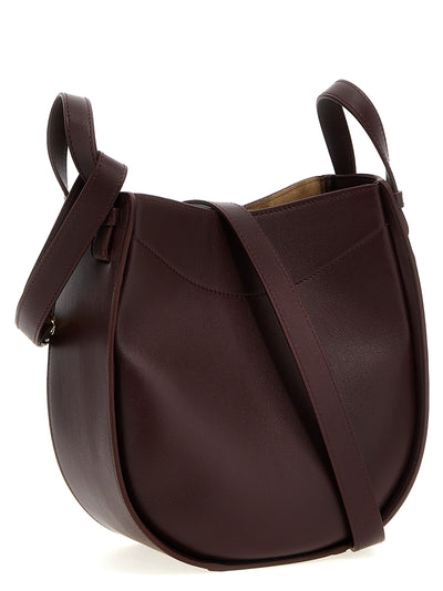 Loewe Bordeaux Calfskin Crossbody Bag