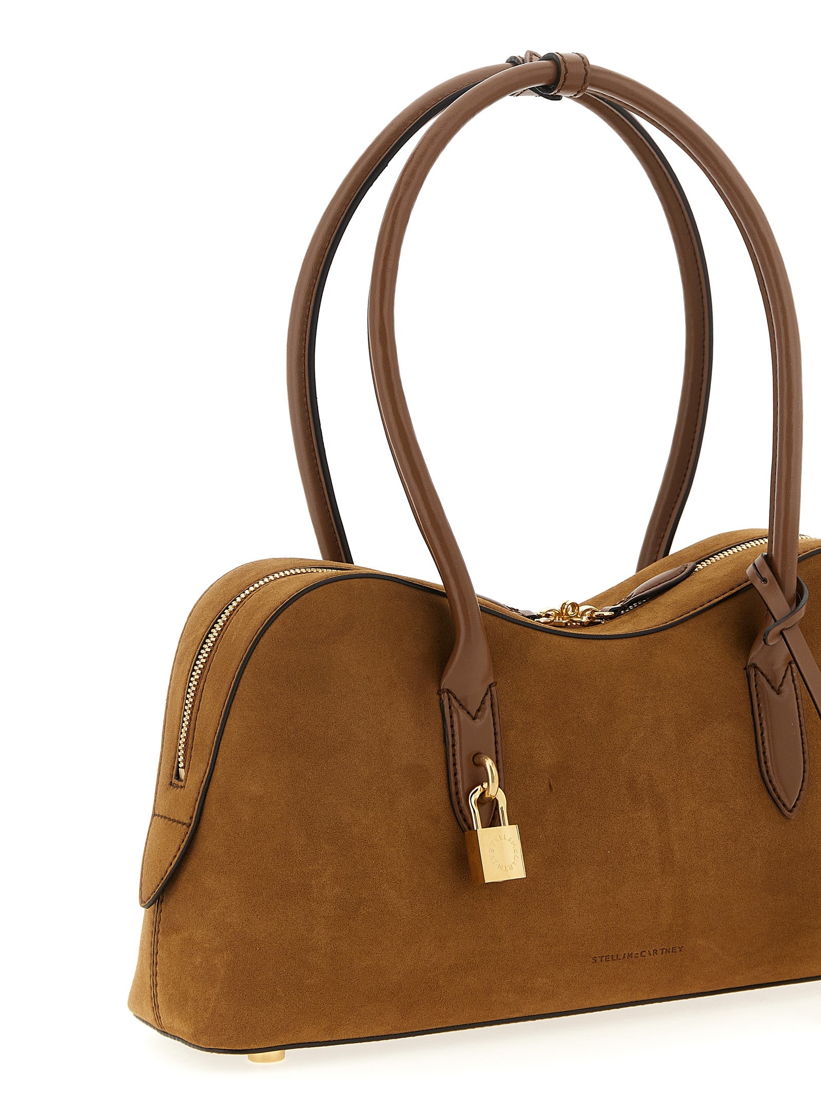 Stella McCartney Brown Polyamide Shoulder Bag