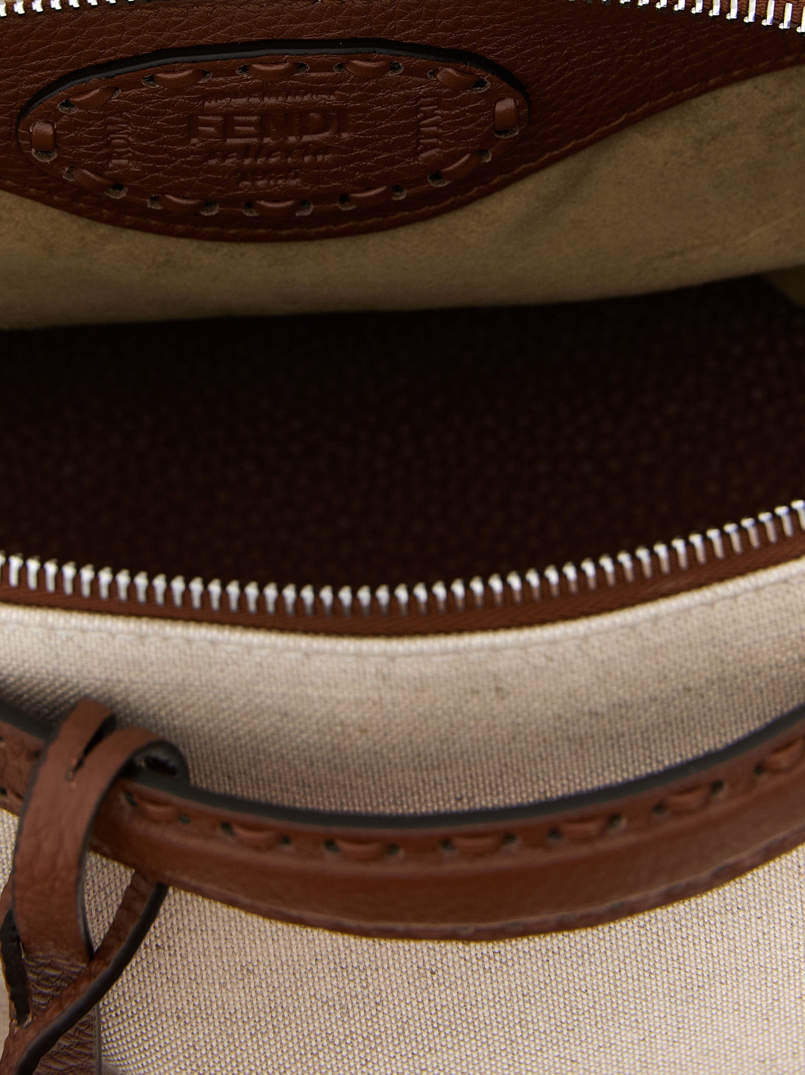 Fendi Beige Polyethylene Handbag