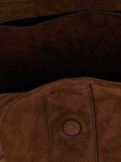 Roger Vivier Brown Goatskin Tote Bag