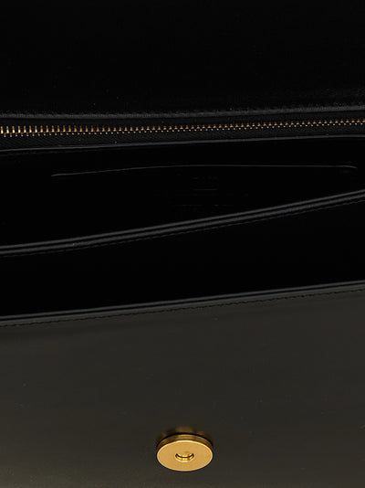Valentino Garavani Black Calfskin Shoulder Bag