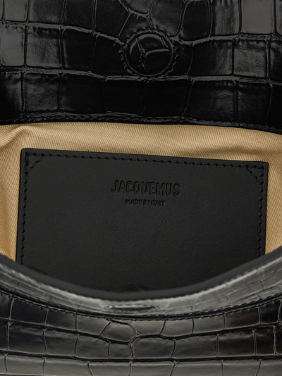 Jacquemus Black Calfskin Shoulder Bag