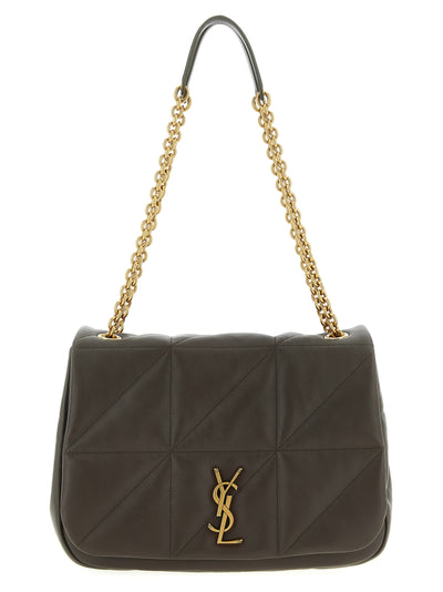 Saint Laurent Bicolor Lamb Leather Shoulder Bag