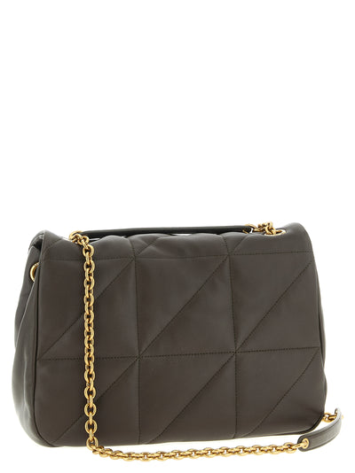 Saint Laurent Bicolor Lamb Leather Shoulder Bag