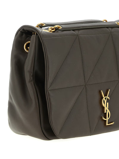 Saint Laurent Bicolor Lamb Leather Shoulder Bag
