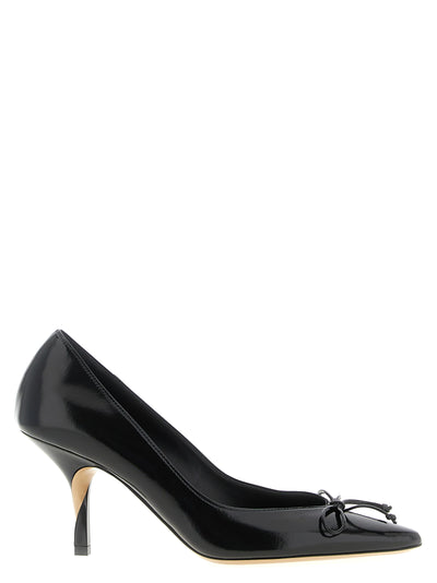 Jacquemus Black Cowhide High Heel Pumps