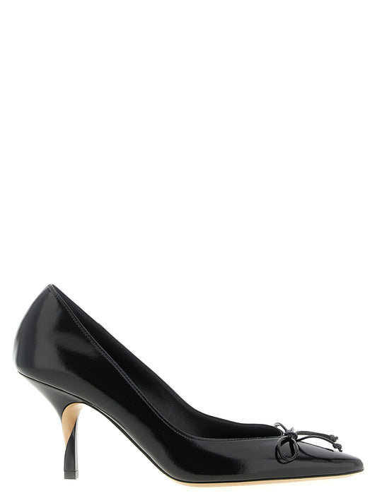 Jacquemus Black Cowhide High Heel Pumps