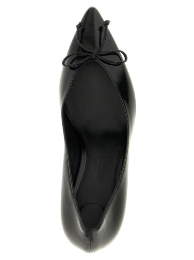 Jacquemus Black Cowhide High Heel Pumps