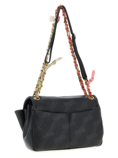 Balenciaga Black Leather Shoulder Bag