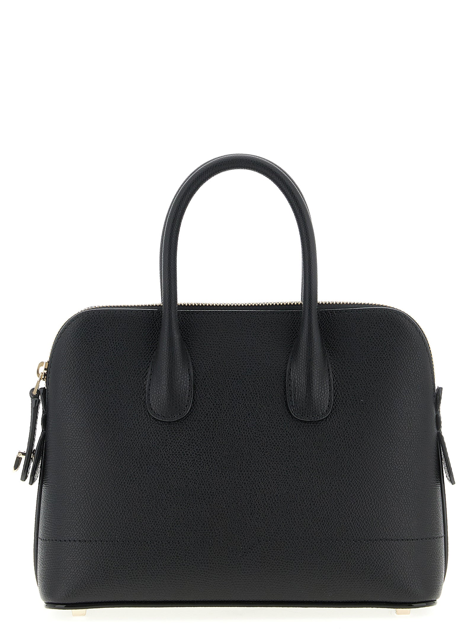 Valextra Black Calfskin Handbag