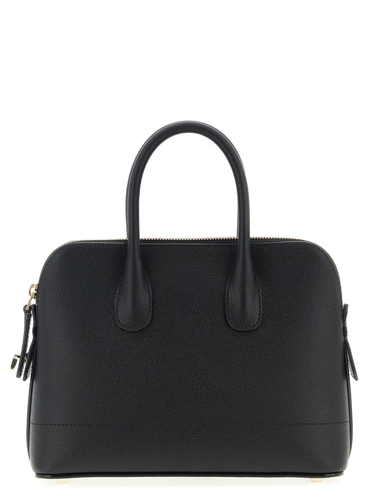 Valextra Black Calfskin Handbag