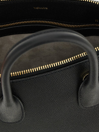 Valextra Black Calfskin Handbag