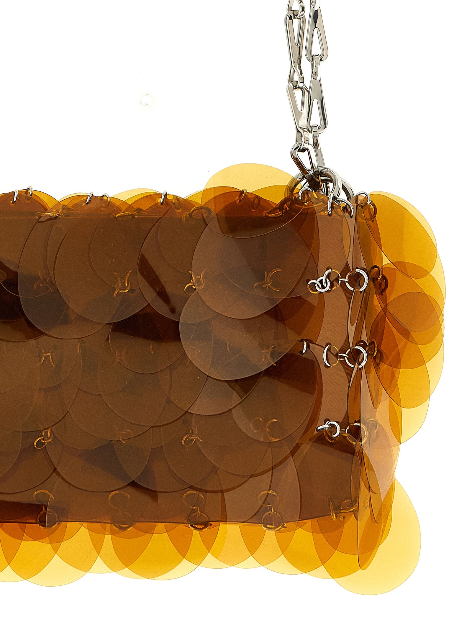 Paco Rabanne Orange Polyester Shoulder Bag