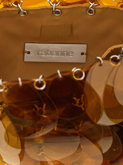 Paco Rabanne Orange Polyester Shoulder Bag