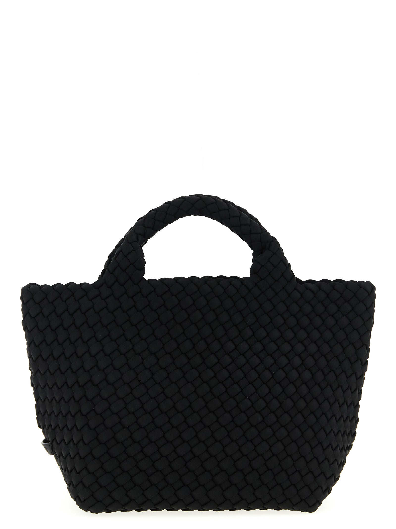 NAGHEDI Black Neoprene Tote Bag