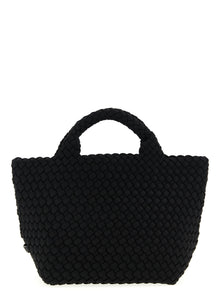 NAGHEDI Black Neoprene Tote Bag