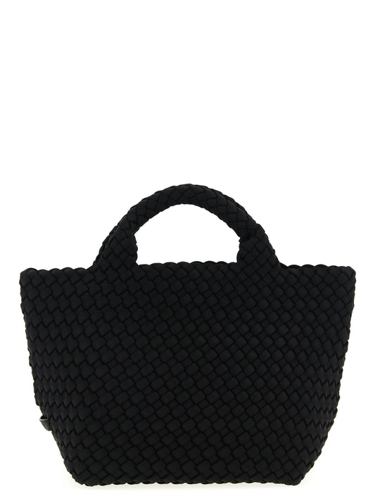 NAGHEDI Black Neoprene Tote Bag