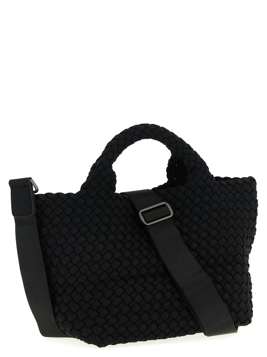 NAGHEDI Black Neoprene Tote Bag