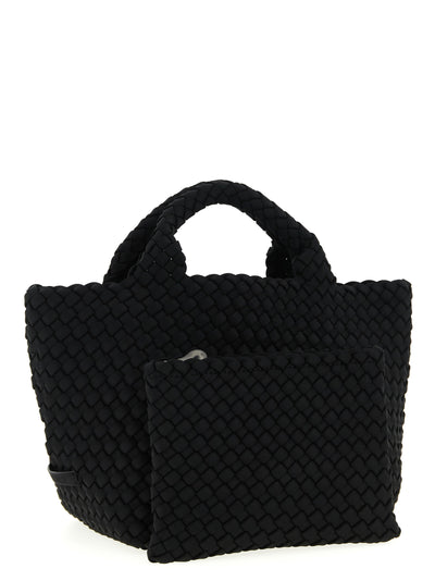 NAGHEDI Black Neoprene Tote Bag