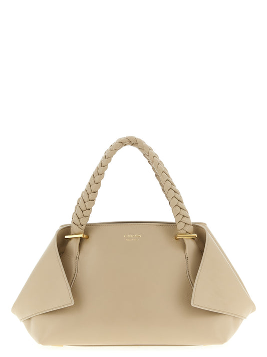 Ferragamo Gray Calfskin Handbag