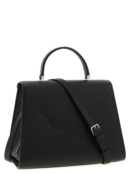 Valextra Black Calfskin Handbag