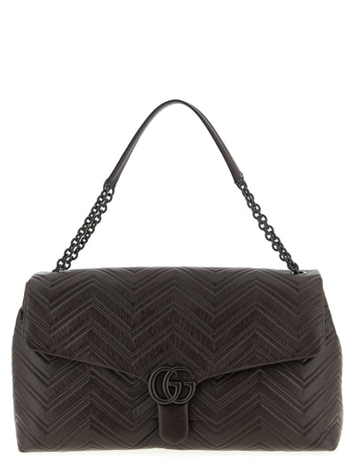 Gucci Brown Calfskin Shoulder Bag