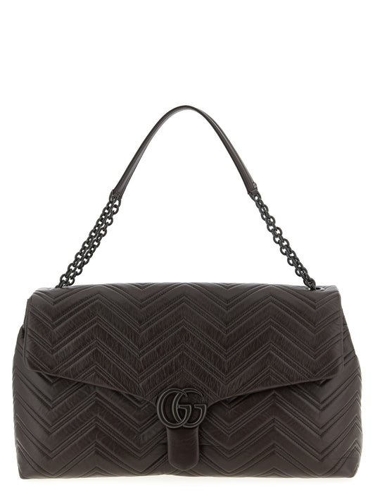 Gucci Brown Calfskin Shoulder Bag