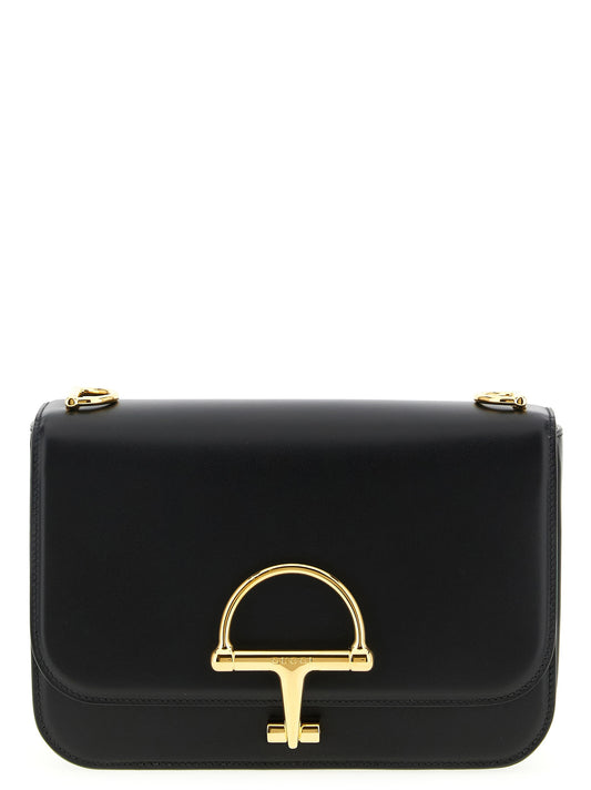 Gucci Siena Black Calfskin Crossbody Bag