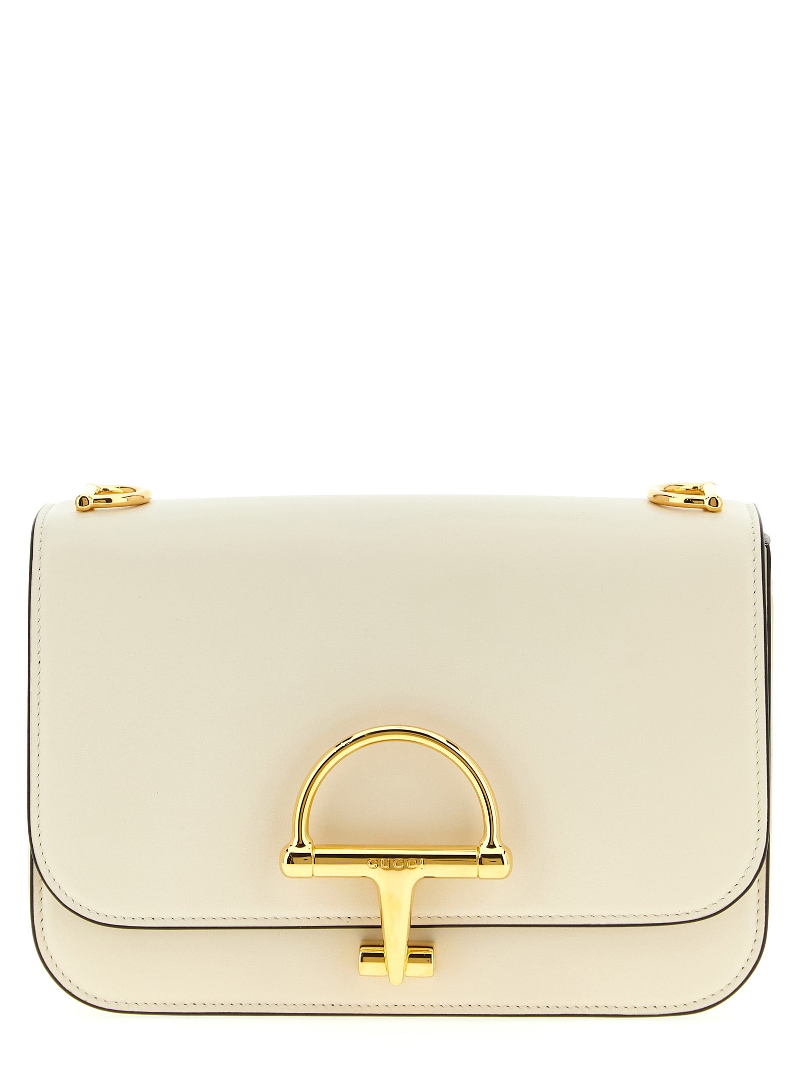 Gucci Siena White Calfskin Crossbody Bag