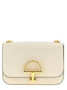 Gucci Siena White Calfskin Crossbody Bag