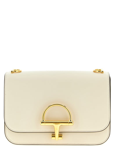 Gucci Siena White Calfskin Crossbody Bag