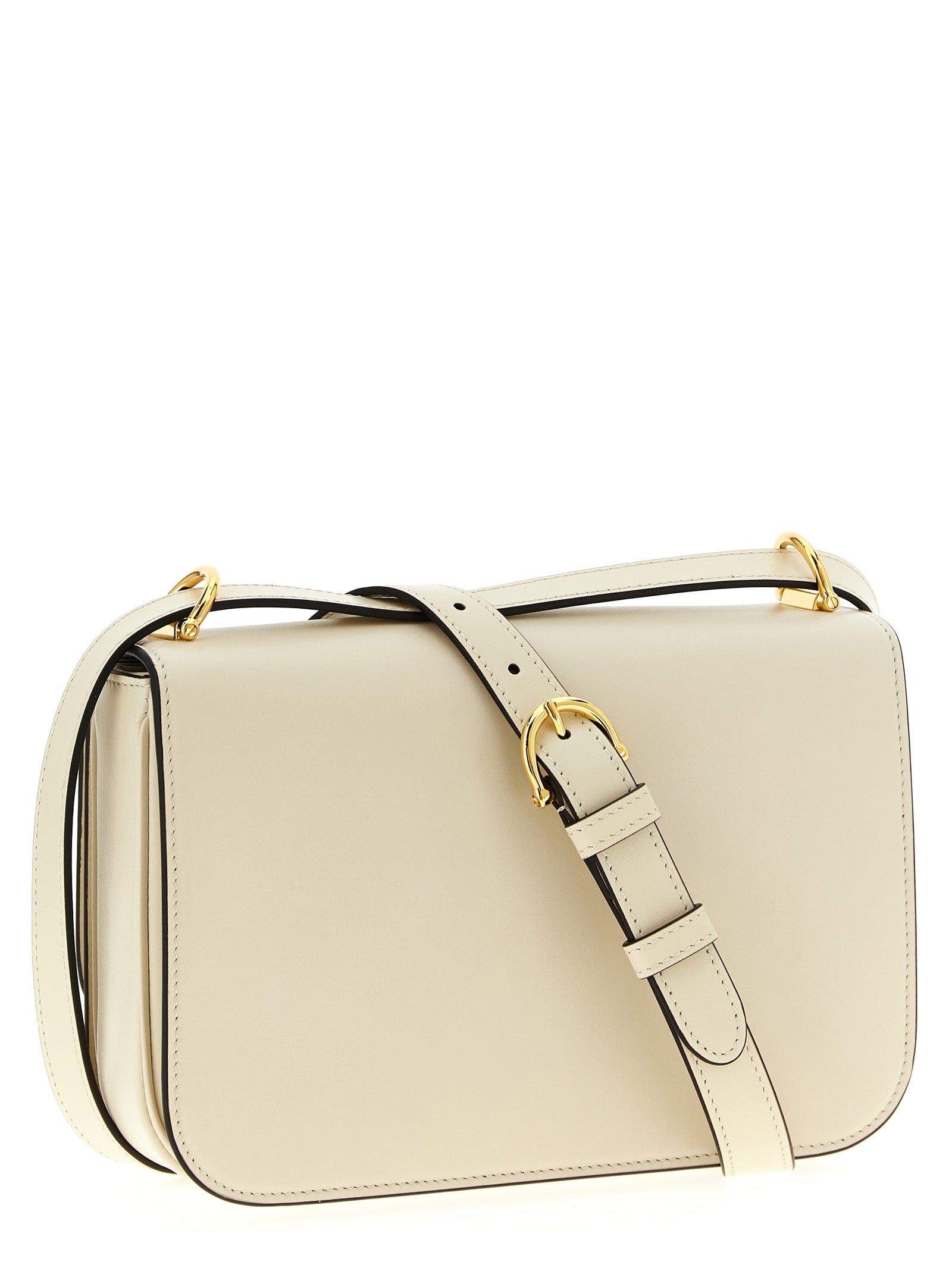 Gucci Siena White Calfskin Crossbody Bag