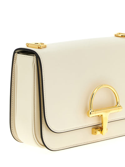 Gucci Siena White Calfskin Crossbody Bag