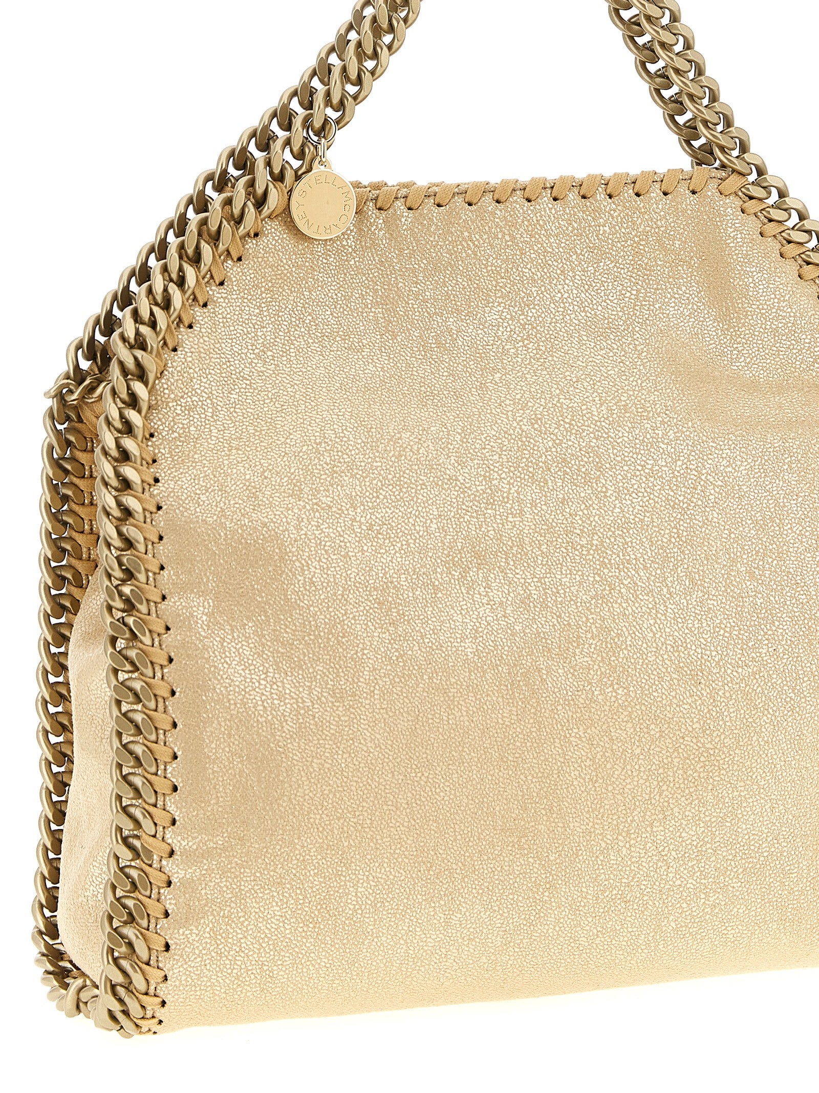 Stella McCartney Gold Polyester Handbag