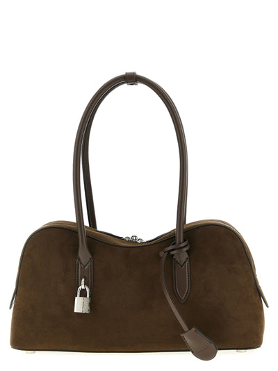 Stella McCartney Brown Hemp Shoulder Bag