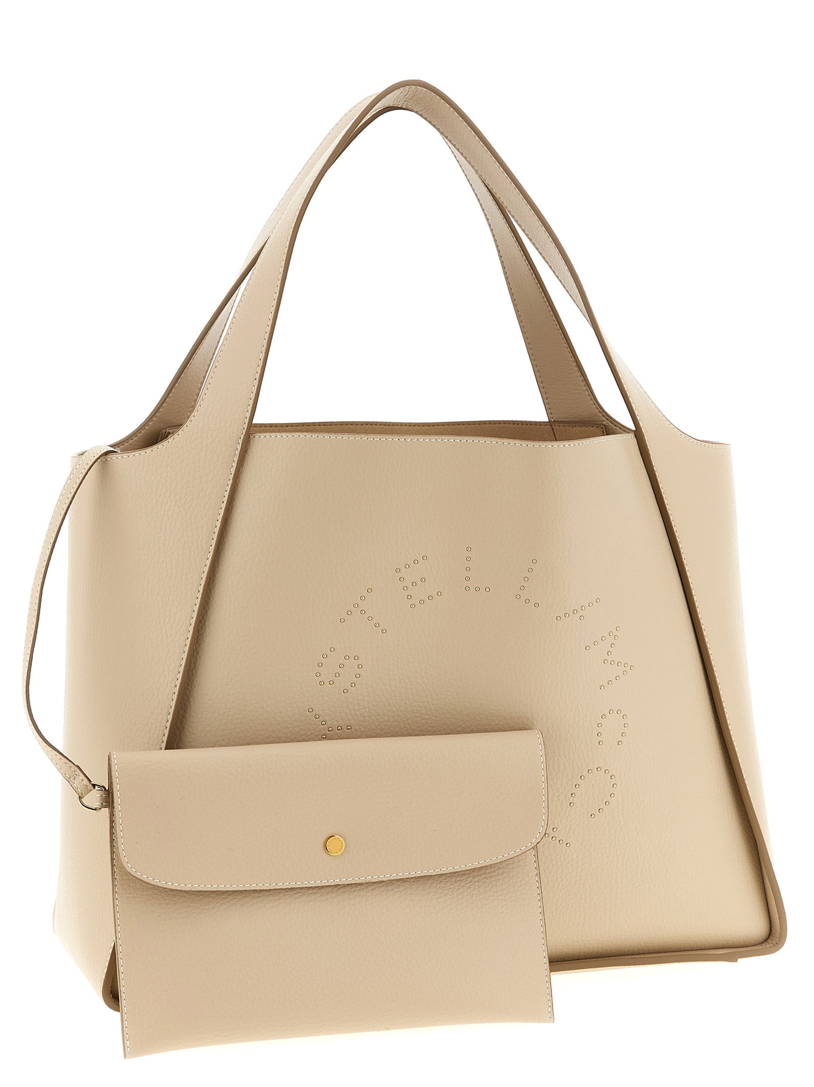 Stella McCartney Beige Polyamide Tote Bag