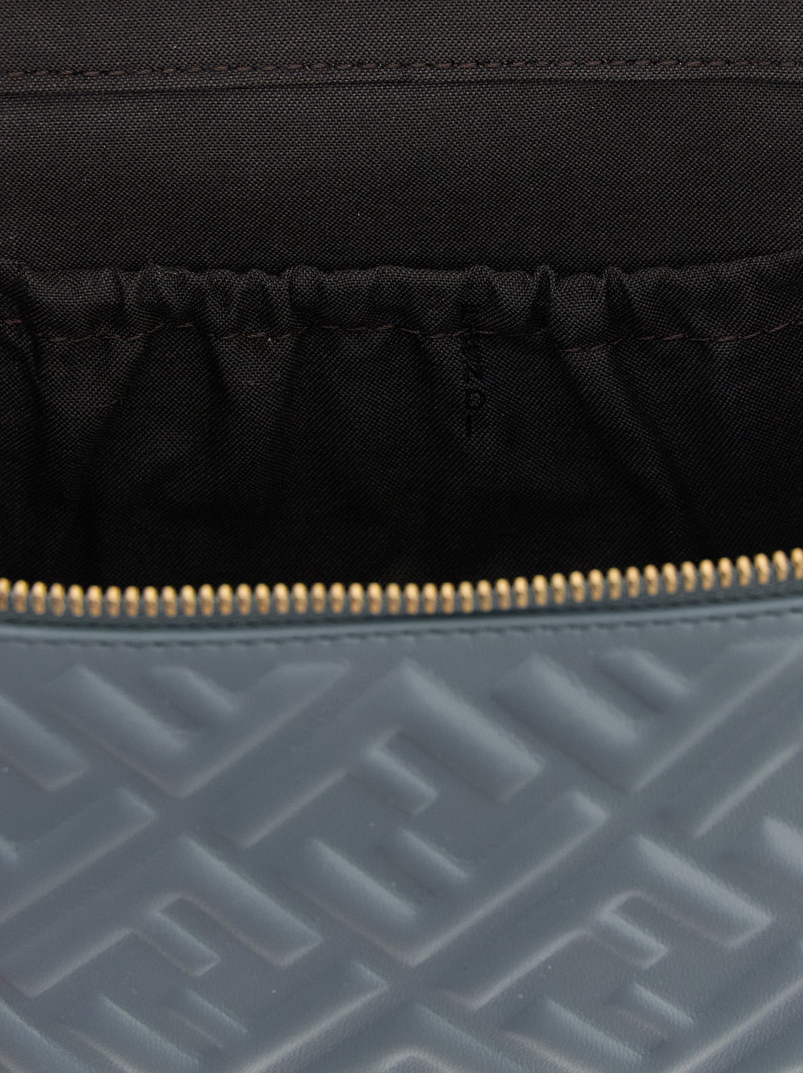 Fendi Blue Lamb Leather Handbag