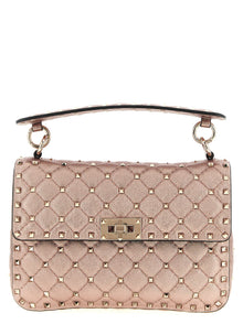 Valentino Garavani Multicolor Lamb Leather Shoulder Bag