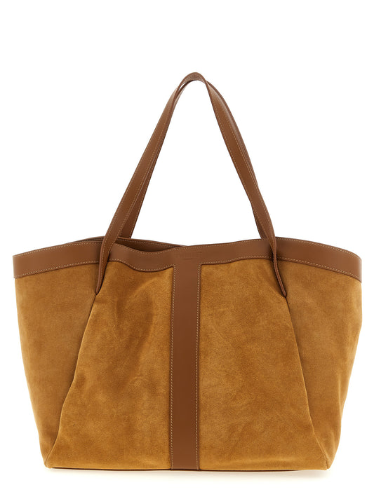 Twinset Brown Polyethylene Tote Bag