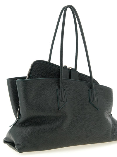 The Attico Bicolor Calfskin Shoulder Bag