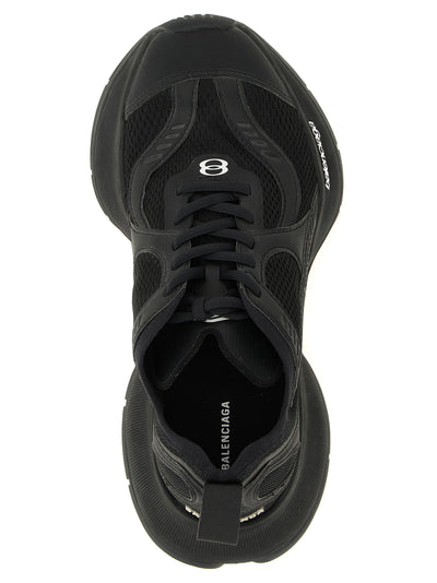 Balenciaga Black Polyester Athletic Sneakers