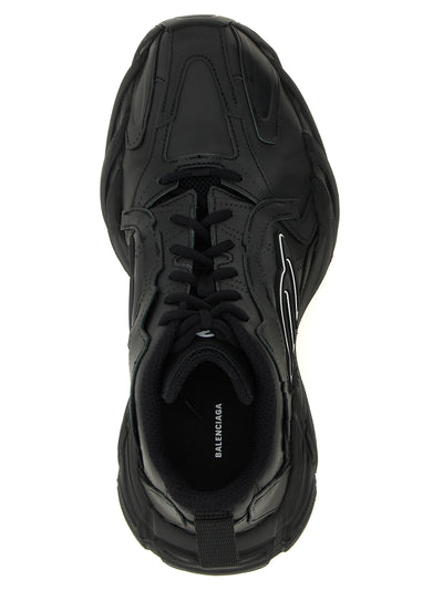 Balenciaga Black Calfskin Athletic Sneakers