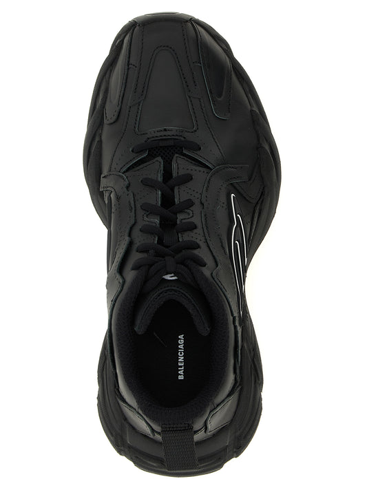 Balenciaga Black Calfskin Athletic Sneakers